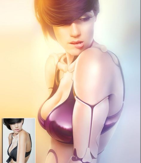 力与美的结合:数码艺术家带来视觉冲击大餐