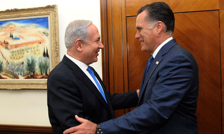 以色列总理“被讲话”攻击奥巴马 挺罗姆尼迹象日趋明显