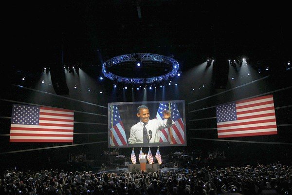 奥巴马出席筹款音乐会 自嘲总统辩论表现糟糕