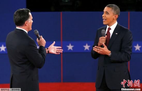 罗姆尼与奥巴马辩论再责中国 固执己见不靠谱