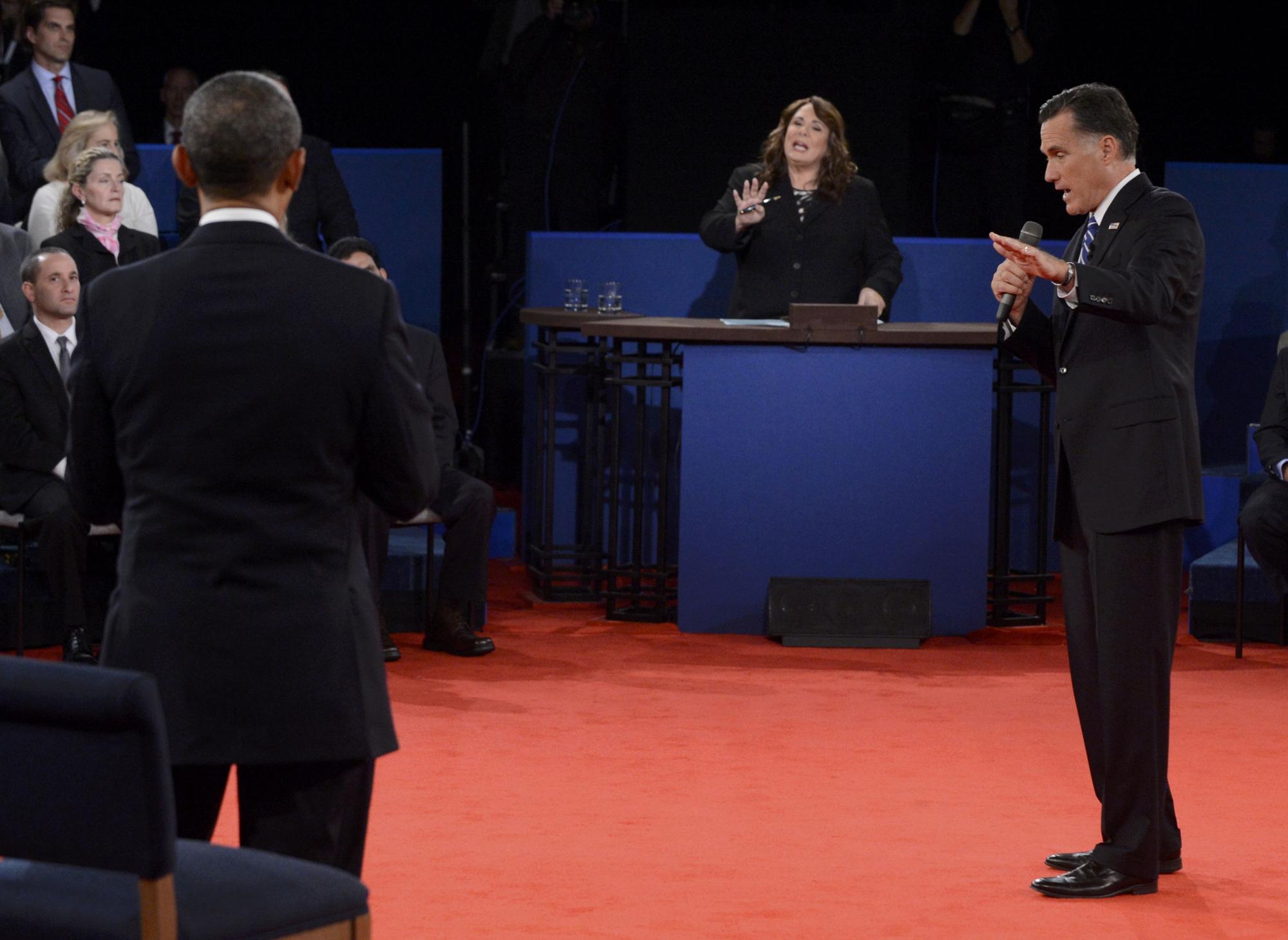 美国总统大选第二场辩论落幕 媒体称奥巴马小胜罗姆尼遭网友辣评