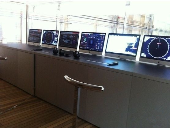 乔布斯离世一年私人游艇终建成 配备7台iMac尽显“苹果风”