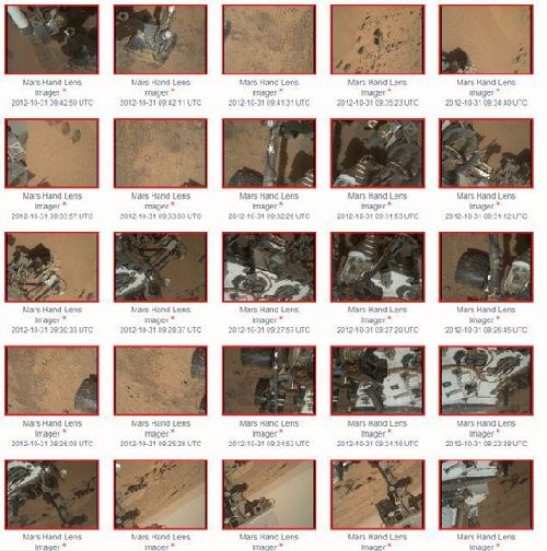 天文迷击败NASA 抢先发布“好奇”号自拍照