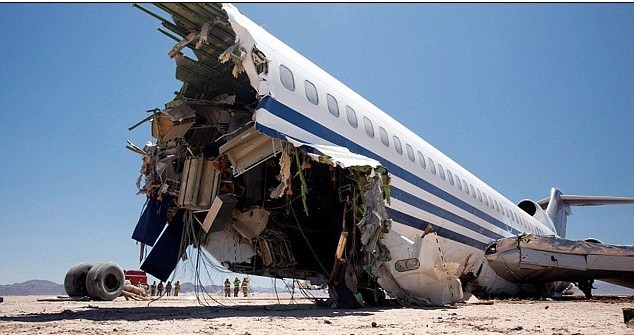 波音727客机坠毁试验显示头等舱乘客更危险[1