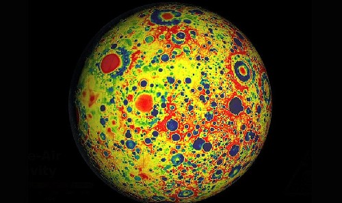 NASA航天器发回奇幻美图 展示月球往日沧桑