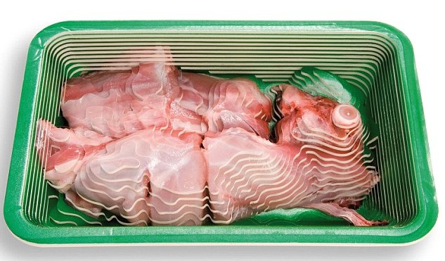 西班牙艺术家用纸板作3D美食 栩栩如生价格超实物