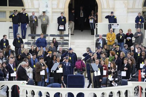 华盛顿举行奥巴马就职典礼首次彩排
