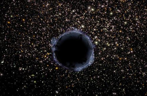 我们得到黑洞的真实形象就不是