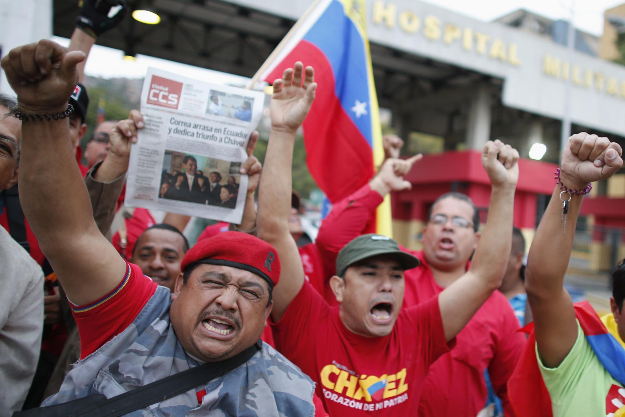 查韦斯返回委内瑞拉 民众欢欣鼓舞政治前景不明朗[1]- 中文国际