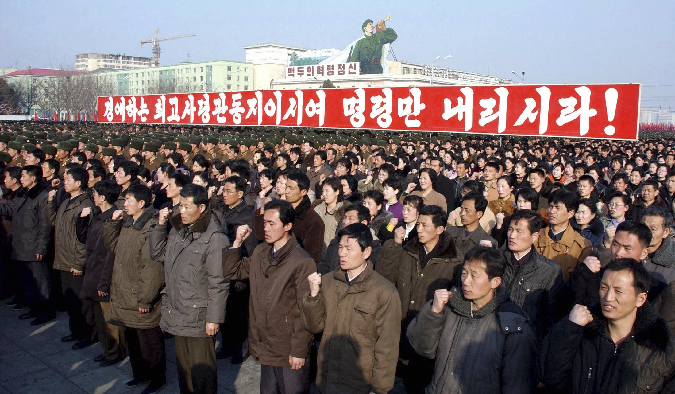 2019年朝鲜总人口_资料图:2019年4月25日,朝鲜最高领导人金正恩和俄罗斯总统普京