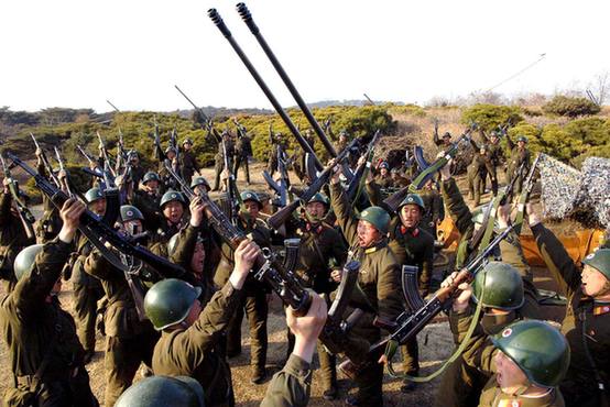 金正恩指导朝鲜人民军训练