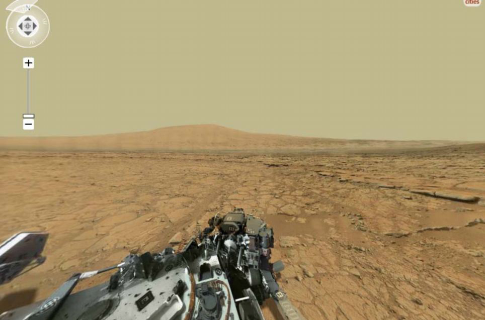 NASA科学家合成火星全景照片 像素高达40亿