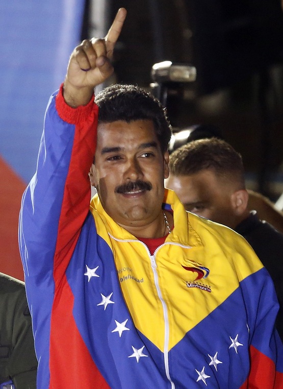 图说委内瑞拉大选落幕 面对结果几家欢喜几家愁