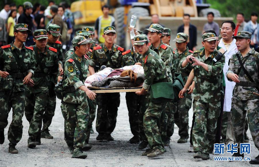 图集:灾难中那些让人安心的身影