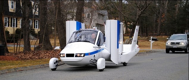 第一代飞车或于2015年上市 升级版可垂直起飞
