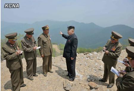 金正恩视察在建滑雪场 称要建世界一流场所