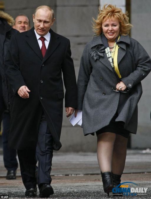 俄罗斯总统普京宣布离婚 曾被传与美女特工有染