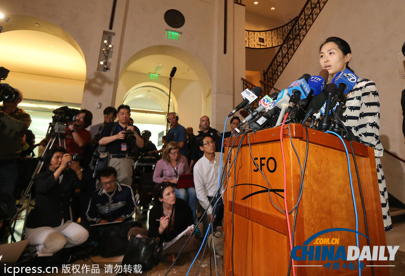 韩亚航空失事客机6名乘务员准备回国 情绪不稳定