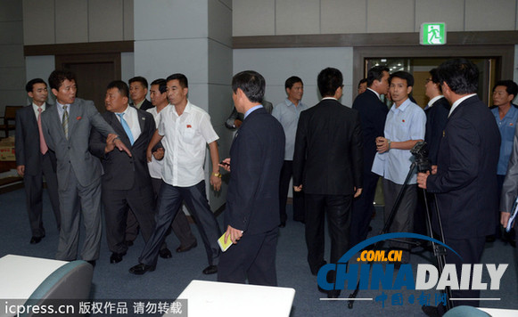 朝韩会谈爆发肢体冲突 朝方关停电梯令韩方陷被动