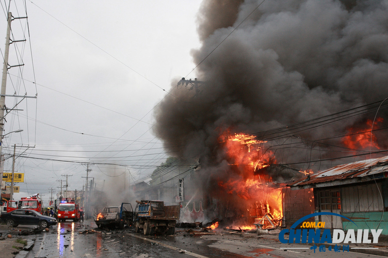 菲律宾南部城市发生爆炸事件 已造成6人死亡（组图）