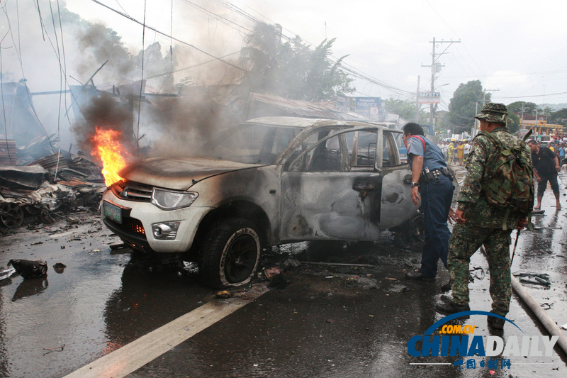 菲律宾南部城市发生爆炸事件 已造成6人死亡（组图）