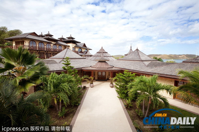 世界最昂贵私人度假小岛 住宿一晚耗费4万英镑