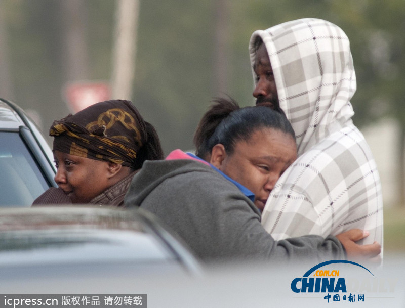 美国再发枪击案致2人死亡 警方已展开调查(图)