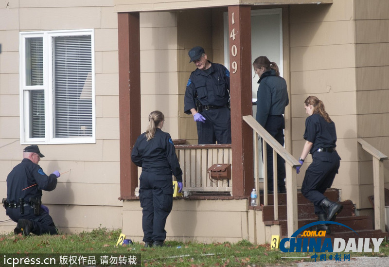 美国再发枪击案致2人死亡 警方已展开调查(图)