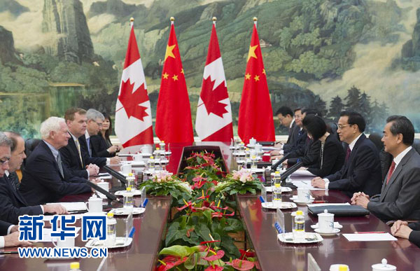 李克强会见加拿大总督约翰斯顿时强调 为深化中加互利合作创造良好条件