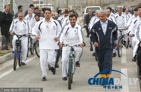 图:欧洲自行车销量超汽车 看政要大佬引领骑车风尚