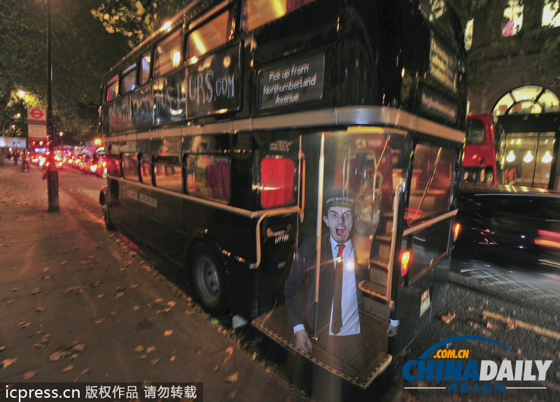 “幽灵巴士”起航 带你体验恐怖伦敦夜晚