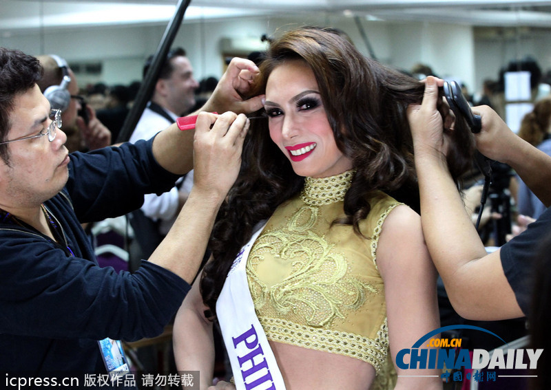 泰国举办2013国际人妖选美大赛 巴西选手夺冠