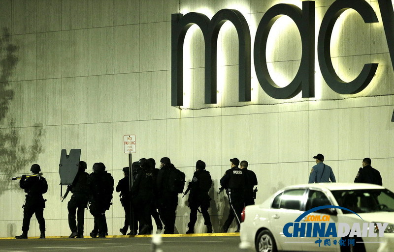  美国新泽西商场发生枪击案 枪手自杀身亡 