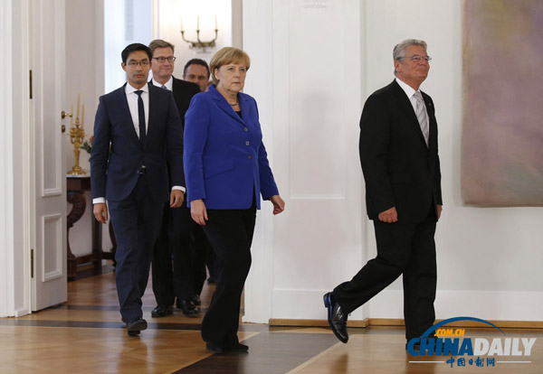 德国大选获胜政党宣告组阁 联合政府成立