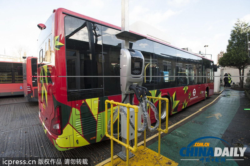 伦敦公交系统首度配置纯电动车 系中国比亚迪