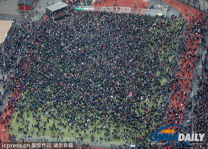 1.6万人占领瑞典街道 抗议纳粹以及种族歧视