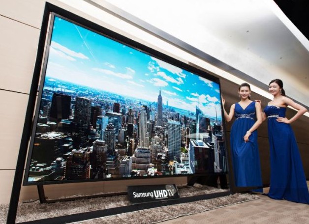三星发布110英寸超高清电视售价近百万 瞄准中国市场