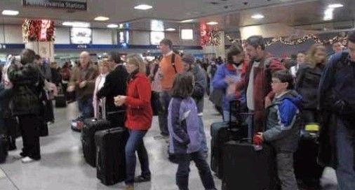 华人实拍:美国给力的春运潮(组图)