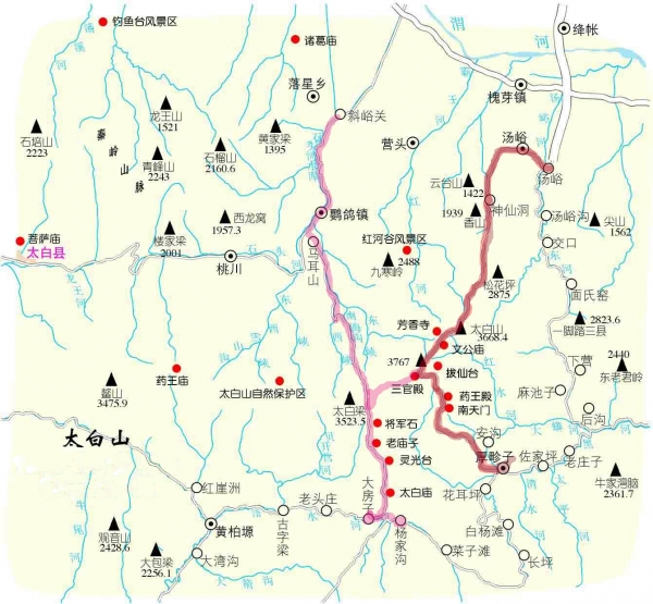 行走在秦岭之脊太白之巅 陕西太白山自助游攻略