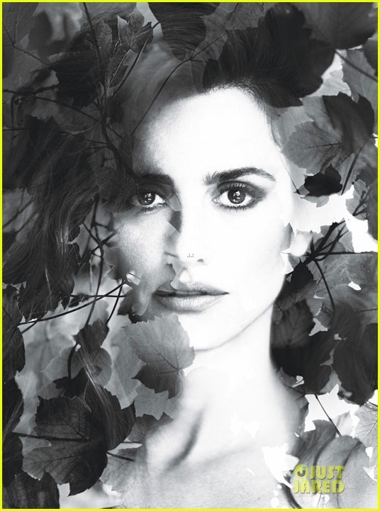 克鲁兹写真登时尚封面 黑白色调显复古风情[1