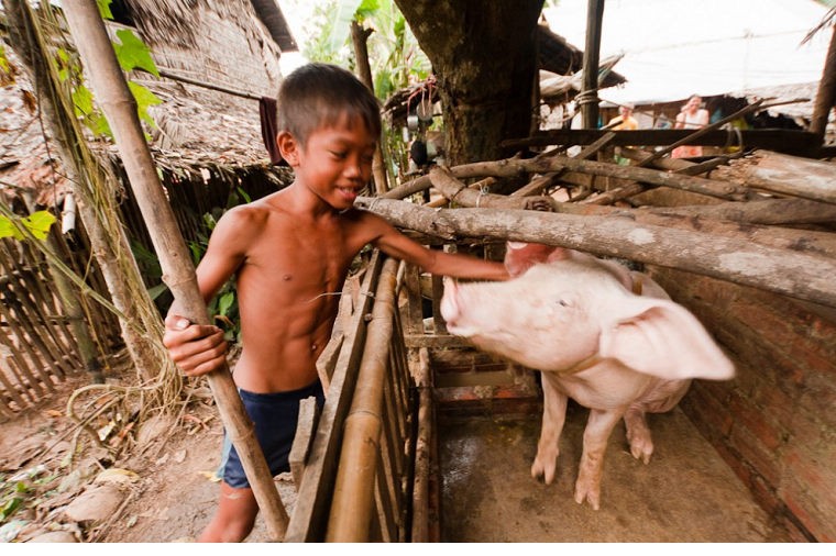 实拍柬埔寨老百姓真实生活 幸福与贫穷、富裕无关
