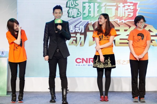 中国TOP排行榜启动 吉克隽逸萧亚轩齐亮相