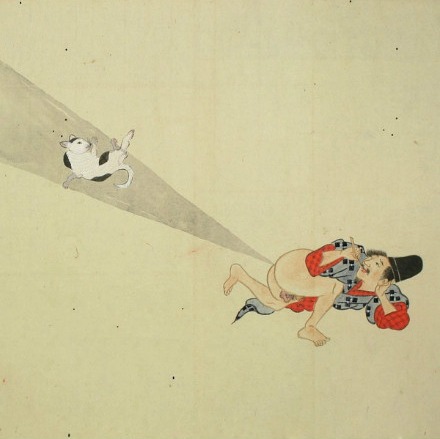 日本古代重口味画卷:用放屁打仗(组图)