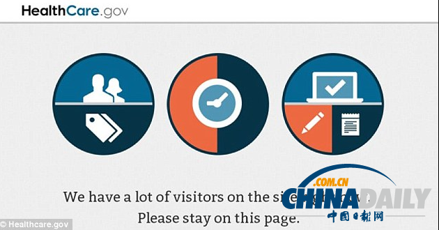 联邦政府豪掷3.94亿美元 奥巴马医改网站无法正常运转