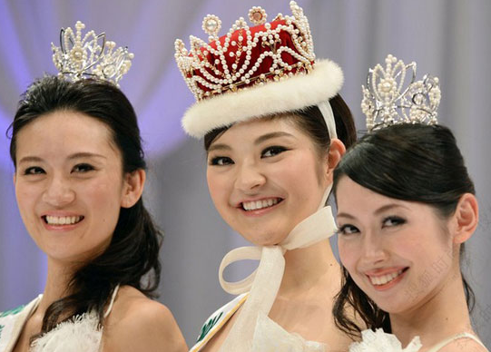 日本小姐选美结果出炉 网友调侃成“丑女大逆袭”