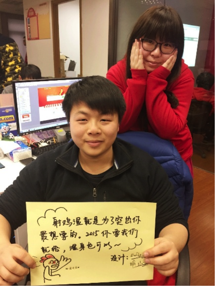 2014每个人都不平凡 O2O订餐平台“外卖超人”感恩有你陪伴
