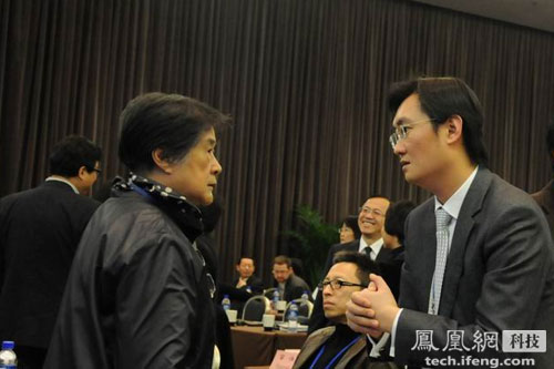 直击第四届中美互联网论坛：腾讯CEO马化腾出席