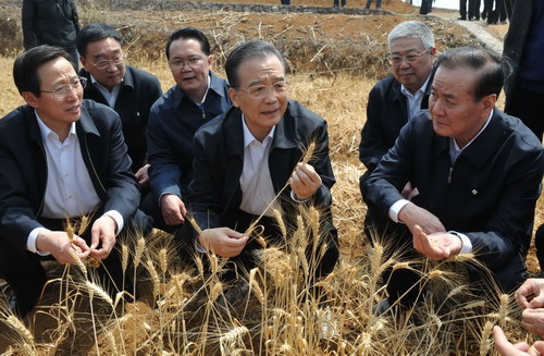 Premier concerned about drought in SW China