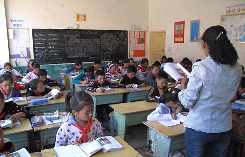 98% of Tibetan kids in Qamdo get primary edu