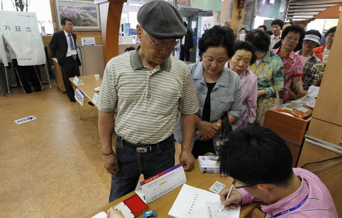 South Korea holds local elections